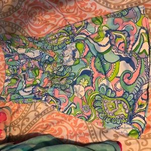 Lilly Pulitzer strapless summer dress